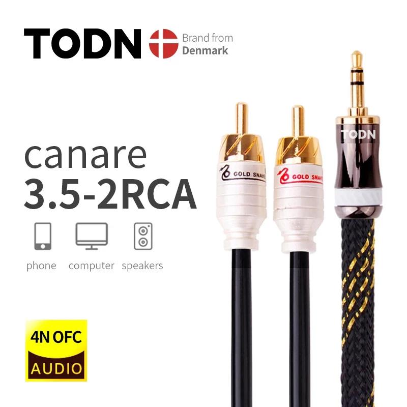 Canare   RCA ̺,  ȣ ̾ ÷, AUX ÷ ȯ, 2 RCA ÷, 3.5mm